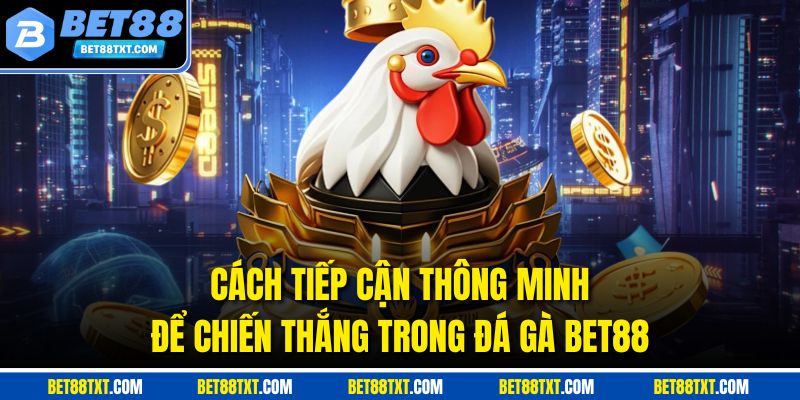 Cách tiếp cận thông minh để chiến thắng trong đá gà BET88