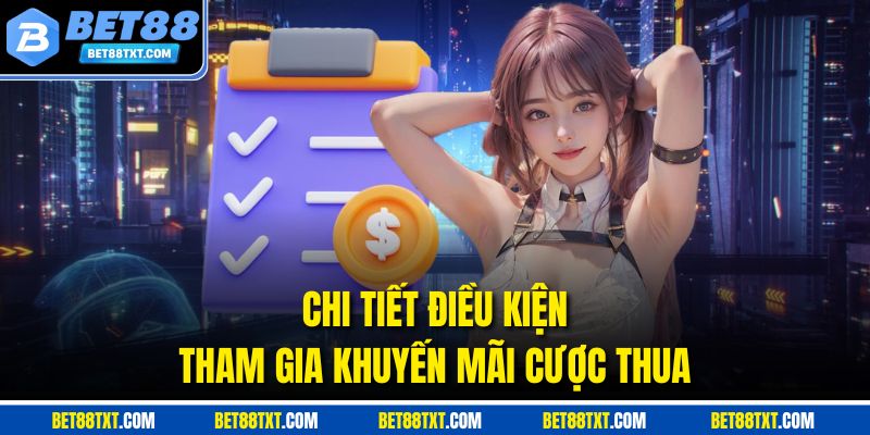 Chi tiết điều kiện tham gia khuyến mãi cược thua
