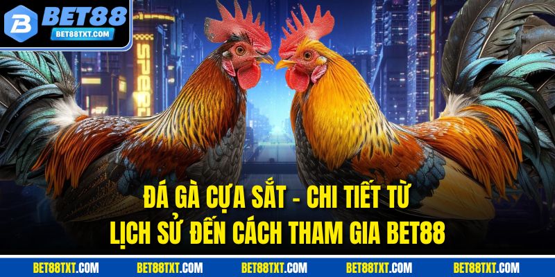 Đá Gà Cựa Sắt - Chi Tiết Từ Lịch Sử Đến Cách Tham Gia BET88