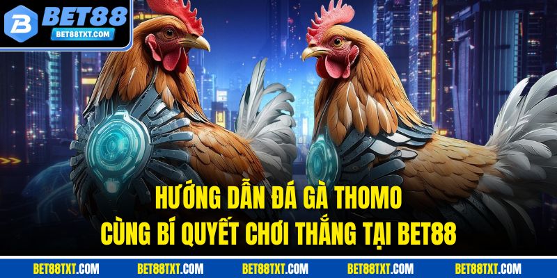 Đá Gà Thomo - Nâng Tầm Cảm Giác Cược Mỗi Trận Đấu Tại BET88