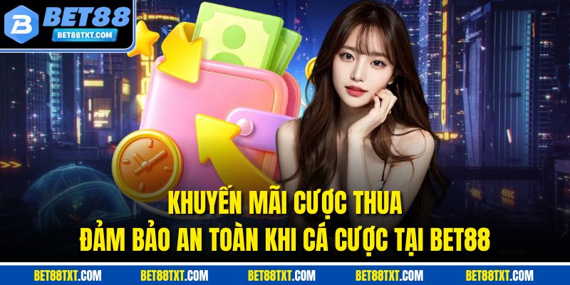 Khuyến Mãi Cược Thua - Đảm Bảo An Toàn Khi Cá Cược Tại BET88