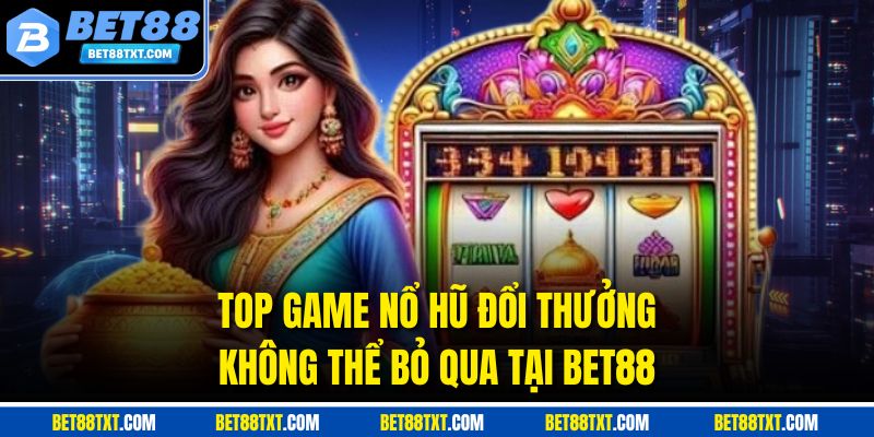 Top Game Nổ Hũ Đổi Thưởng Không Thể Bỏ Qua Tại BET88